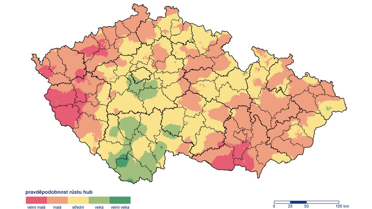 Houby rostou nejvíc na jihu Čech